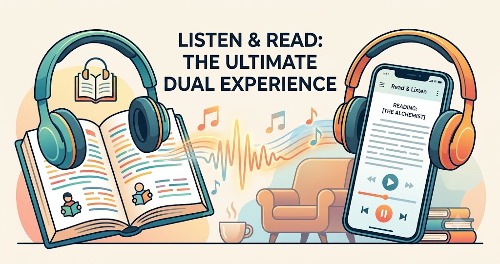 Every Chapter Comes With a Listen Mode — No App, No Extra Cost